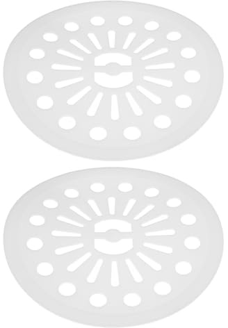2pcs 22cm White Plastic Washing Machine Spinner Cap Replacement | Accessory for Washer Drum, Laundry Room Use, Universal Fit for Garment Spin Cycles