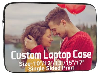 Custodia personalizzata per laptop con foto o logo 10 12 13 15 17