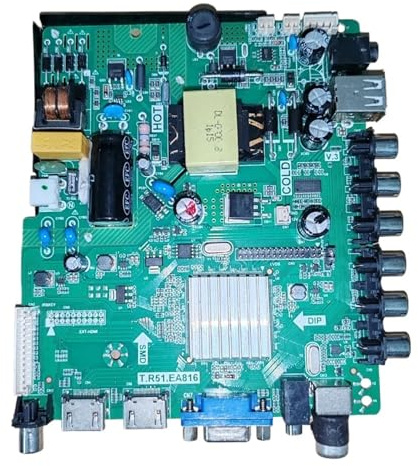 Circuito TV LED Scheda madre TV tre in una, compatibile con T.R51.EA816, 33-43 V 530MA, parti di ricambio TV