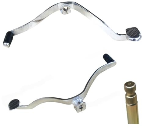 VEOYFHGIF Motorrad-Schalthebel Passender Motorrad-Vorder-/Hinterrad-Einhebel-Schalthebel, Motorradzubehör, Modell Schalthebel, Gangschalthebel