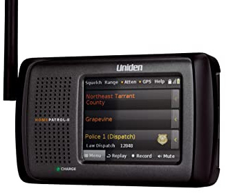 Uniden HomePatrol-2 Color Touchscreen Simple Program Digital Scanner, TrunkTracker V and S,A,M,E, Emergency/Weather Alert, APCO P25 Phase 1 and 2! Covers USA and Canada, Quick Record and Playback,