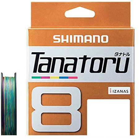 Shimano Tanatoru PL-F78R Angelschnur, geflochten, Polyethylen, mehrfarbig, 300 m Gr e 1,5