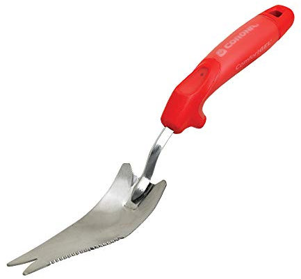 Corona CT 3354 Premium Stainless Steel ComfortGEL Weeder, Red