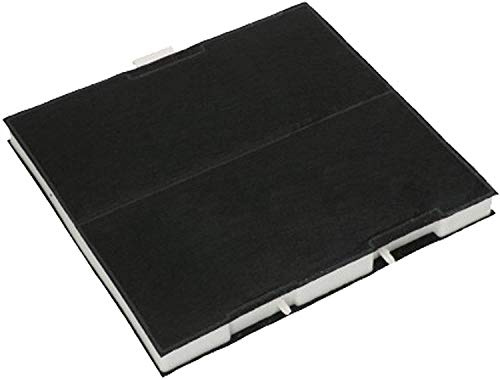 SPARES2GO Anti-Odour Carbon Filter for Neff Cooker Hood (220 x 235 x 21mm)