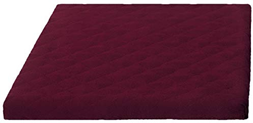Brandsseller Waschmaschinenbezug & Trocknerbezug 60x60 cm - gepolsterter Schonbezug für Waschmaschine und Trockner – Schutzhülle mit Gummizug - Brombeere