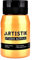 ARTISTIK Vernice acrilica da 500 ml, colori acrilici ad alto pigmento e colori brillanti e vibranti di lunga durata, barattolo per pittura professionale e amatoriale, oro