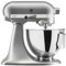 Kitchenaid 5KSM95PSEMC - Robot da cucina, 4,3 l, cromato metallizzato, argento
