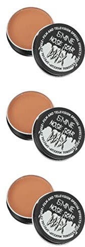 minkissy 3pièces Cire De Maquillage Spécial Effets Pour Blessures Modélisation De Cicatrices Réalistes Pour Halloween Et Carnavals Outil De Maquillage Polyvalent