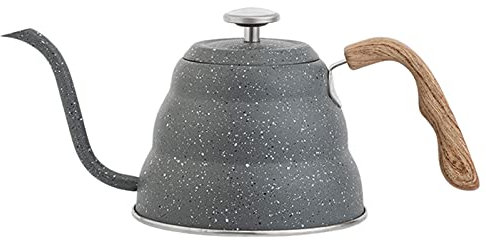 OQHAIR Caffettiera Portatile Caffettiera Riutilizzabile in Acciaio Inossidabile per Esterni Adatta a Vari fornelli a Gas Fornello a induzione Fornello Elettrico in Ceramica ECC