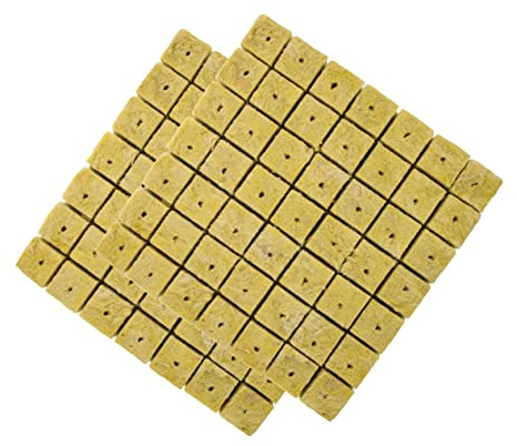 BESPORTBLE 98pièces Bloc De Culture sans Sol Cubes De Substrat Hydroponique Support Semis Léger Et Aéré pour Pépinière Et Jardinage Serre