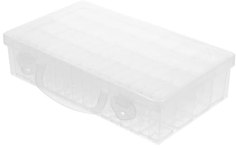 ANDRESLAD 1satz Fächern Für Aufbewahrung Von Pflanzensamen Transparente Tragbare Kunststoff-organizerbox Für Und Blumensamen Für Gartenliebhaber