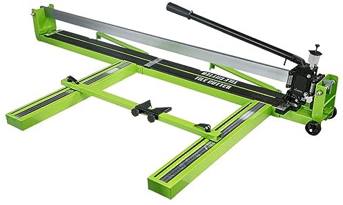 Tagliapiastrelle Manuale Posizionamento Laser A Infrarossi Taglierina For Pavimenti Coltello A Spinta Utensile Manuale For Il Taglio Di Ceramica Porcellanata per gli amanti del fai da te(47 inch (120