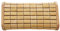 Almohada de madera de bambú para reposacabezas de sauna, soporte para el cuello para relajar spa, sauna en casa, salas de vapor, accesorios de sauna para máxima comodidad