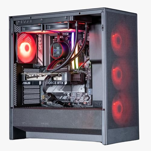 BattleBox Pro Ryzen 7 9700X RTX 5070 Gaming PC – 32GB DDR5, 2TB Gen4 SSD, Wi-Fi, Windows 11 Pro – Ultimate 1440p Performance-High FPS Desktop-H5 Case