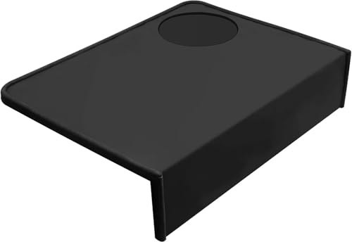PAIKIUU Espresso Tamping Mat Food Grade Silicone Coffee Tamper Mat with Corner Edge Support Pad Tamp Station for Portafilter Barista Espresso Machine Accessories