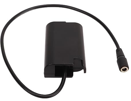 ZDETGU DMW DCC17 DC-koppling Dummy-batteri för DC S5 S5K S5GK GH5 II GH6-kameror USB Typ C Snabbladdning Kontinuerlig Strömförsörjning för Studio Live Streaming Videoinspelning
