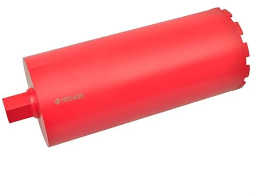 LoogCape Carotteuse diamantée pour perçage à sec et humide 150 x 400 mm avec hauteur de segment de 7 mm, compatible avec perceuses électriques pour béton, pierre, maçonnerie, carrelage et béton armé
