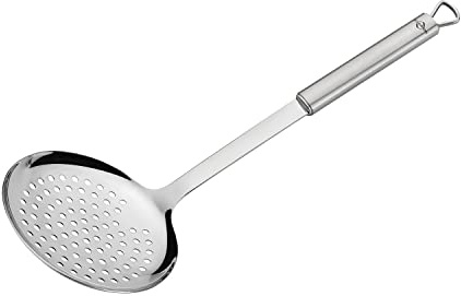 Küchenprofi 1215032800 Schaumlöffel Serie Parma, edelstahl | Küchenhelfer aus rostfreiem Edelstahl, ideal zum Abschöpfen und Frittieren, hitzebeständig, langlebig, spülmaschinenfest