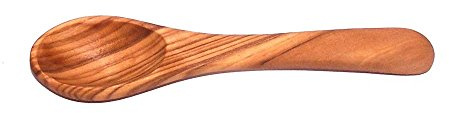 Naturally Med Olive Wood Mustard/Sugar/Salt Spoon, 5'' L