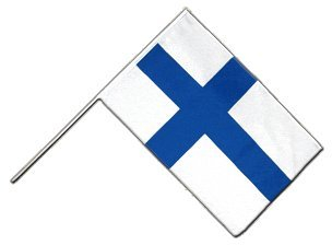 Bandiera fritze® grandi Stock Bandiera schwenk Bandiera Finlandia 60 x 90 cm