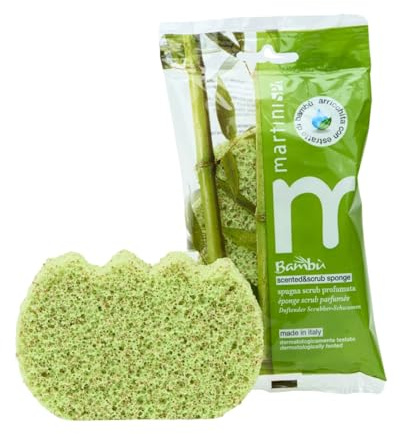 MartiniSPA Bambou Éponge Parfumée Gommage Bambou - 45 g, 1 unité, 1