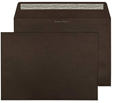 Blake Creative Colour 63426 Farbige Briefumschläge Haftklebung Bitterschokolade C4 229 x 324 mm 120 g/m² | 10 Stück