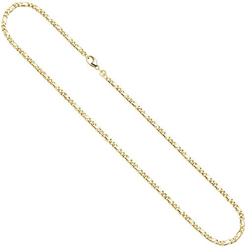 Jobo Damen Dollar-Kette aus 8 Karat 333 Gold 3,2 mm 45 cm
