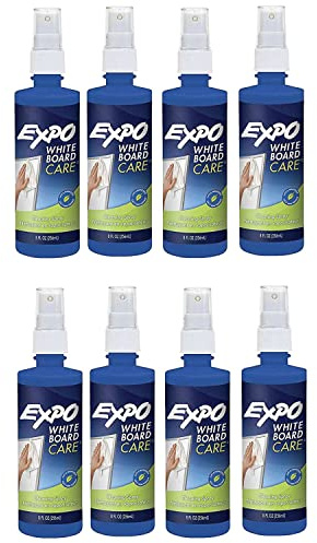 Dry Erase Surface Cleaner, 8oz Spray Bottle [Pack of 8]