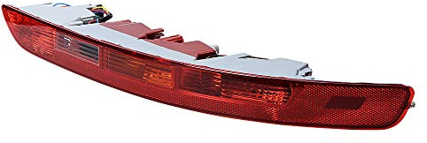LeeMas Compatible for 2009-2017 Audi Q5 US Version Rear Bumper Right Passenger Side Reverse Fog Lamp Brake Stop Tail Light