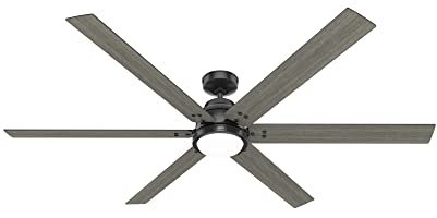 Hunter Fan Company 51950 Gravity Ceiling Fan, Matt Black