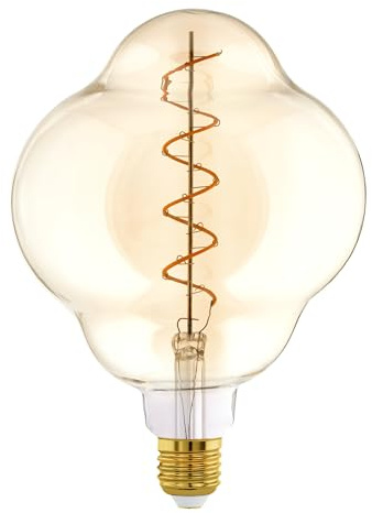 EGLO XXL E27 Lampe dimmbar, Spiral LED Retro Glühbirne Big Size