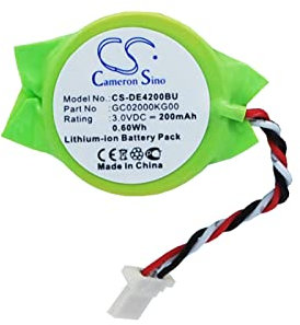 VINTRONS GC02000KG00 CMOS Battery For DELL Latitude E4200, Latitude E4300,