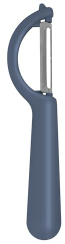 Swivel Vegetable Peeler with Built-in Eye Remover – Stainless Steel Blade with Comfortable Handle, Fruit and Vegetable Slicer, Potato and Carrot Cutter – Kitchen Tools & Accessories – Blue