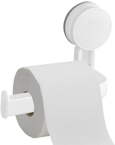 Porte-papier hygiénique adhésif, support de papier toilette pour camping-car,Porte-papier hygiénique porte-papier hygiénique bâton | Support à ventouse épaissi pour une adsorption plus forte, céramiqu