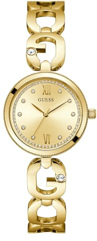 GUESS Damen Uhr Armbanduhr Empower Edelstahl