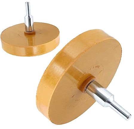 KONTONTY Rubber Removing Grinding Wheel for Drill Car Sticker Remover Quick Removal Car Polishing Wheel Glue Remover