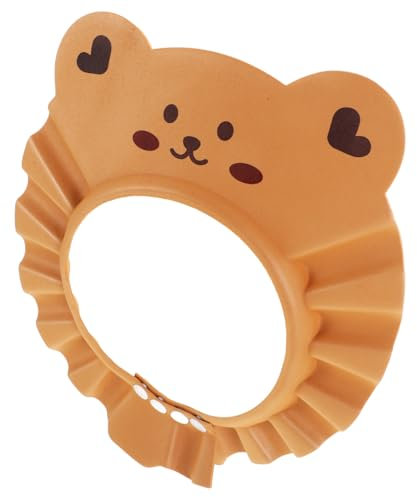 ifundom Duschhaube Für Junge Mädchen Aus Eva-material Duschvisier Zum Schutz Von Augen Und Ohren Verstellbare Wiederverwendbar Mit Cartoon-design Für Junge Mädchen
