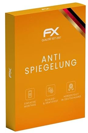 atFoliX Película Protectora compatible con Urovo i5000 Lámina Protectora de Pantalla, antirreflejos y amortiguadores FX Protector Película (2X)