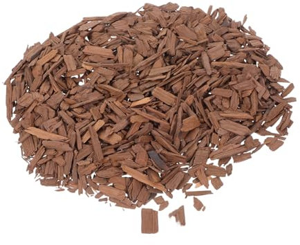 CHICAMPERA Trucioli di Legno Tostati Medi e Pesanti di Rovere Francese 100 G per Produzione Vino Casalinga Esaltazione Aroma Rosso e Uso Barbecue