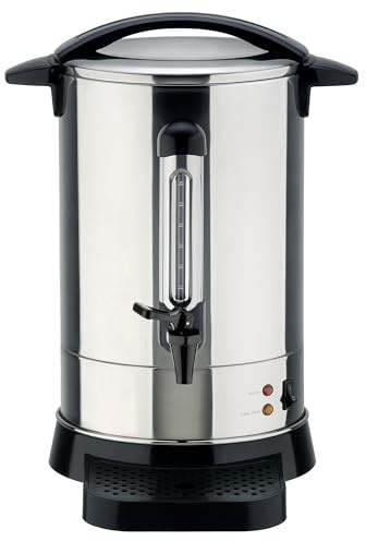 Daewoo 10L Hot Water Dispenser – 40 Cups, High Capacity Stainless Steel Urn for Offices, Catering & Busy Environments