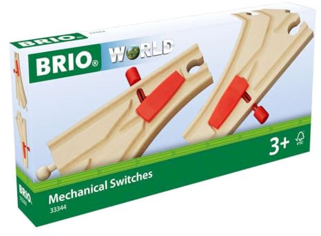 BRIO World - Mechanisches Weichenpaar (L1/M1)