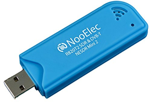 Nooelec NESDR Mini 2 USB RTL-SDR und ADS-B-Empfängerset, RTL2832U und R820T2-Tuner, MCX-Eingang. Kostengünstiges Software Defined Radio, Kompatibel mit Vielen SDR-Softwarepaketen, ESD-Sicher