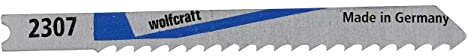 wolfcraft Hoja de sierra de calar HSS, vástago en U I 2307000