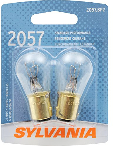 SYLVANIA 2825 Basic Miniature Bulb, (Contains 2 Bulbs)