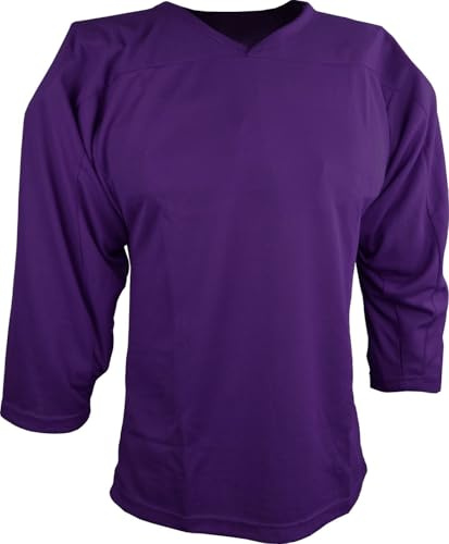 Sports Unlimited Youth Hockey Practice Jersey, Purple, S/M