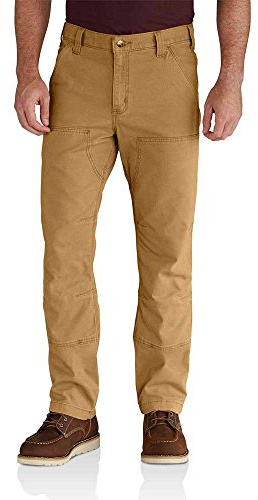 Carhartt Men's Relaxed Straight Rigby Double-Front Dungaree, Tarmac, W36 x L32