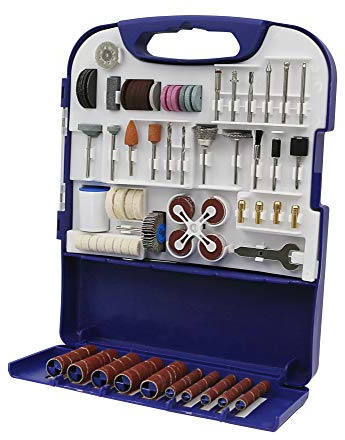Hilka 50910200 200 PCE Rotary Tool Accessory Set