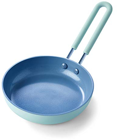 GreenPan Mini Healthy Eierpfanne aus Keramik, antihaftbeschichtet, 12,7 cm, Minzgrün