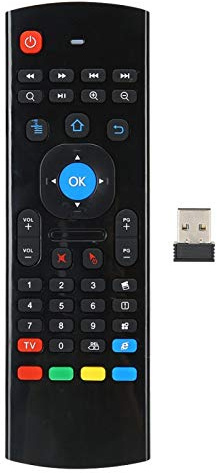 Yctze 2.4G Fly Mouse, Wireless Air Fly Mouse mit Bluetooth-Empfänger, Maus-Motion-Sensing-Infrarot-Fernbedienung für TV-PC