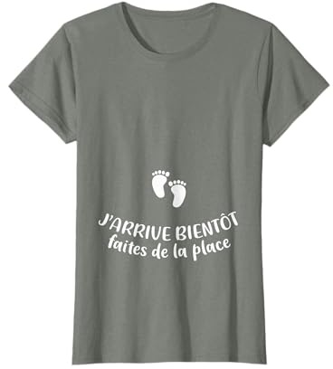 Cadeau Humour de Grossesse Femme Enceinte 2023 T-Shirt